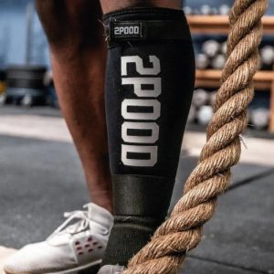 Rope Gator 2POOD - Protector de espinilla para Rope Climbs - Negro