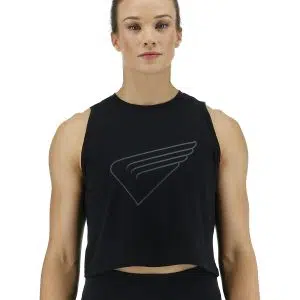 Crop Tank Tyr - Negro